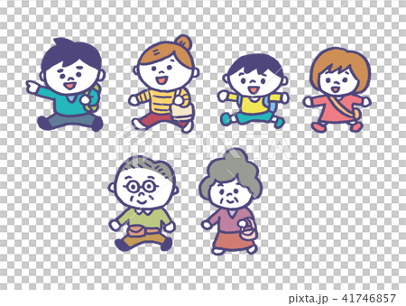 ミニ家族 お出掛け ミニ家族 お出掛け 41746857