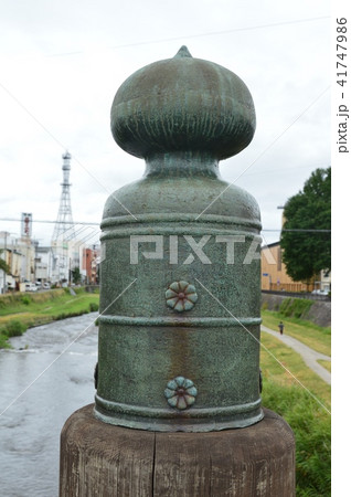 青銅擬宝珠（上ノ橋／岩手県盛岡市上ノ橋町） 41747986