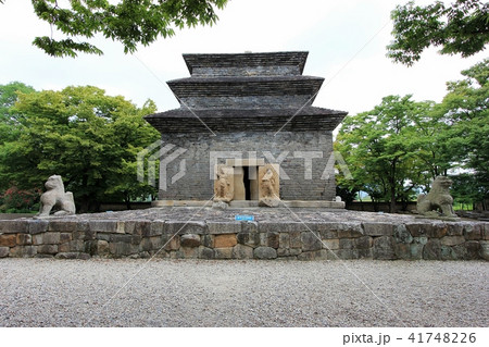 芬皇寺 遺跡建造物 新羅 41748226