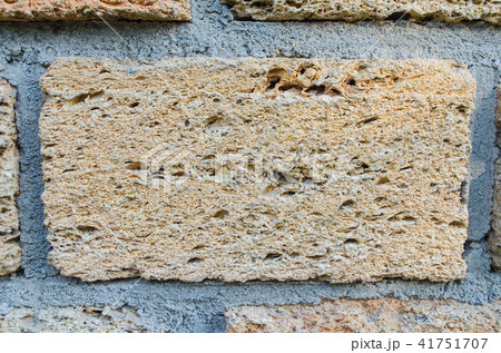 Macro image of gray brick Macro image of gray brick 41751707