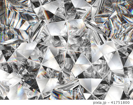 Diamond Texture Closeup And Kaleidoscopeのイラスト素材