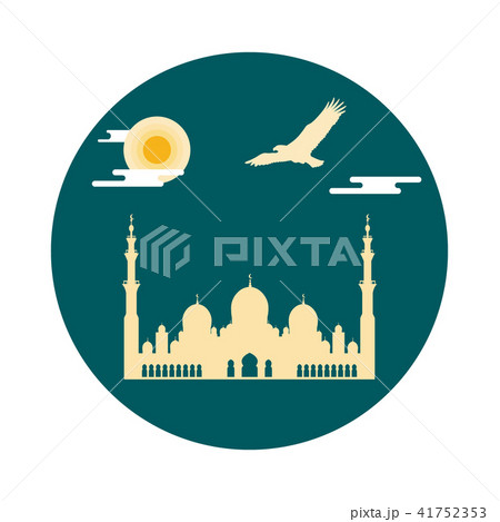 United Arab Emirates symbols Sheikh Zayed Mosque 41752353