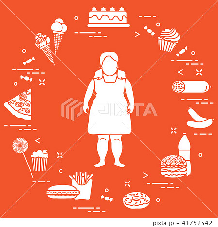Harmful eating habits and fat girl 41752542