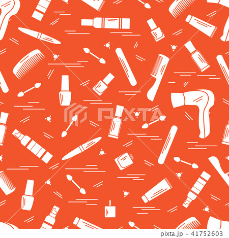 Cute pattern of various accessories of decorative 41752603