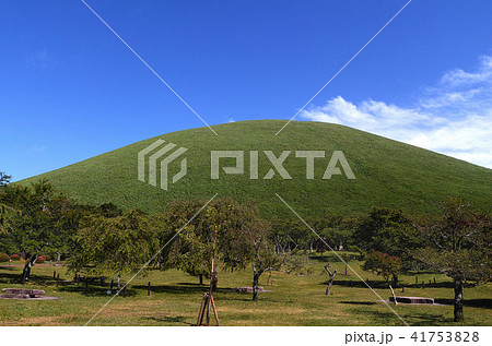 【静岡県・観光名所】初夏の大室山 コピースペース 【静岡県・観光名所】初夏の大室山 コピースペース 41753828