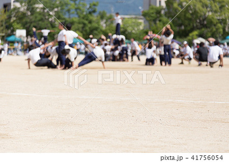 運動会　組み立て体操 41756054