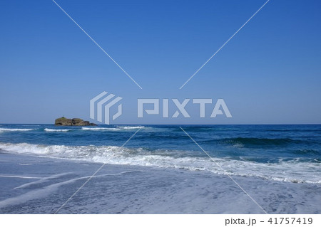 美しい海岸の風景・白兎海岸 41757419
