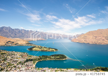 クイーンズタウン展望台からの景色 クイーンズタウン展望台からの景色 41758745