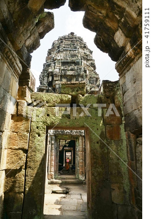 カンボジア、アンコール遺跡、バンテアイ・クデイ、寺院 カンボジア、アンコール遺跡、バンテアイ・クデイ、寺院 41759111