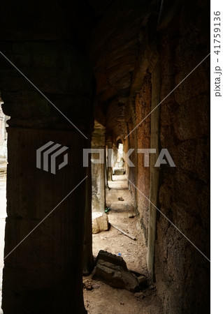 カンボジア、アンコール遺跡、寺院、バンテアイ・クデイ 41759136