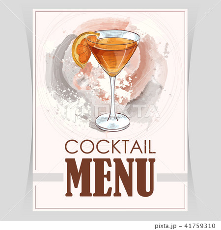 Vector flyer, cover menu 41759310