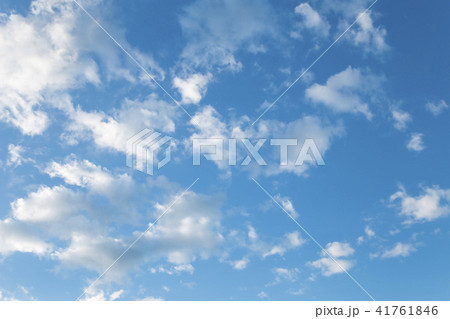 Blue sky with beautiful clouds. 41761846
