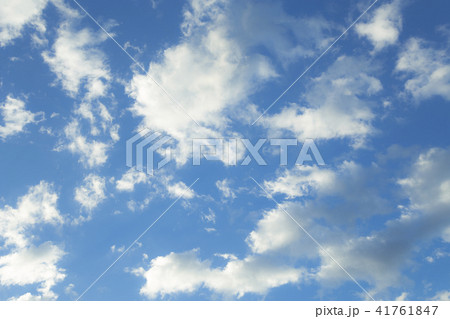 Blue sky with beautiful clouds. 41761847