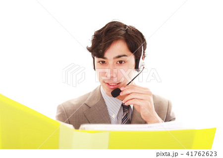 笑顔のオペレーター 笑顔のオペレーター 41762623