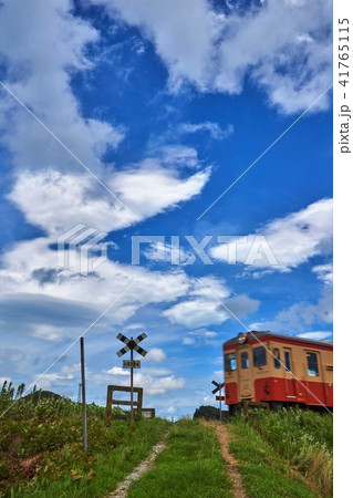 千葉県 いすみ鉄道 第二五之町踏切 千葉県 いすみ鉄道 第二五之町踏切 41765115