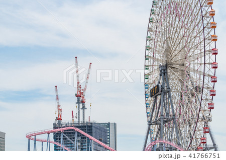 建設中のマンション　Apartment house construction 41766751