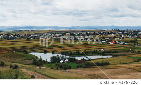 Typical natural rural landscape of Romania 41767220