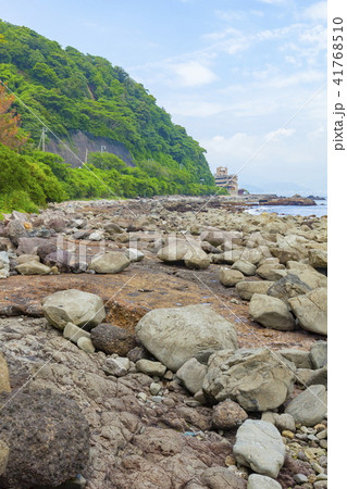 汐吹公園から北西方面を望む、静岡県伊東市にて 汐吹公園から北西方面を望む、静岡県伊東市にて 41768510