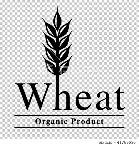 麦と文字のシンボル 41769650