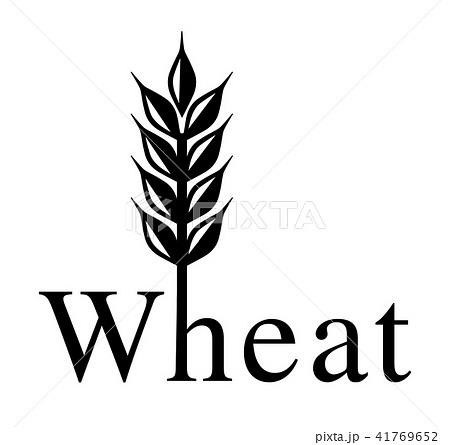 麦と文字のシンボルのイラスト素材 [41769652] - PIXTA