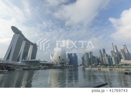 シンガポール マリーナベイの朝 シンガポール マリーナベイの朝 41769743