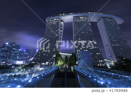シンガポールの夜景 41769986