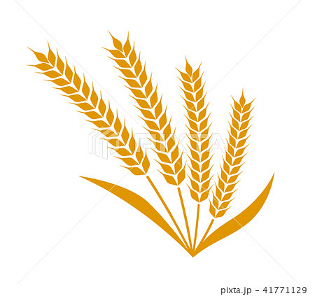 麦のアイコン ロゴのイラスト素材
