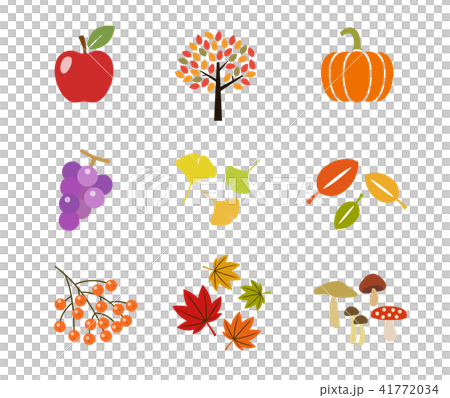 Fall icon | set - Stock Illustration [41772034] - PIXTA