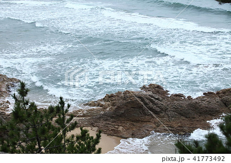 荒砂神社から見た浦富海岸 41773492