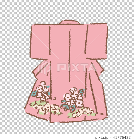 Kimono illustration vector 41776422