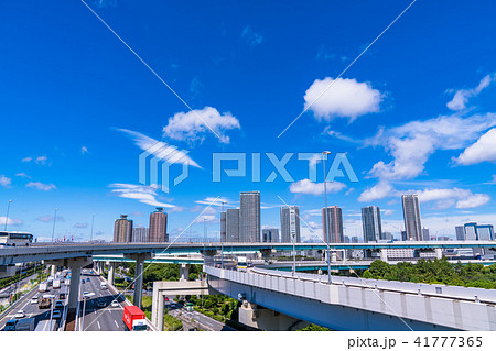 《東京都》立ち並ぶタワーマンション・江東区東雲 41777365