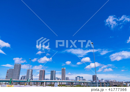 《東京都》立ち並ぶタワーマンション・江東区東雲 41777366