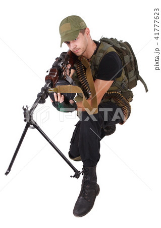 gunner with RPD gun 41777623