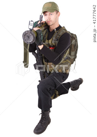 mercenary with bazooka mercenary with bazooka 41777642