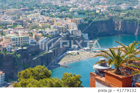 Aerial view of Sorrento, Amalfi coast, Italy Aerial view of Sorrento, Amalfi coast, Italy 41779132