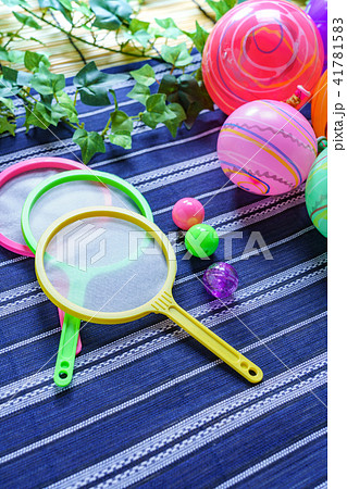 金魚すくい スーパーボールすくい 水ふうせん 金魚すくい スーパーボールすくい 水ふうせん 41781583