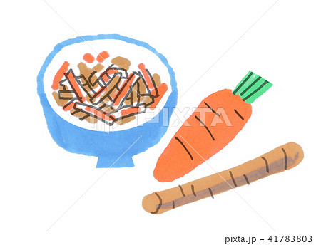 きんぴらごぼう　食材 41783803