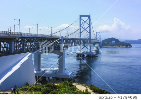 鳴門海峡と大鳴門橋 鳴門海峡と大鳴門橋 41784099