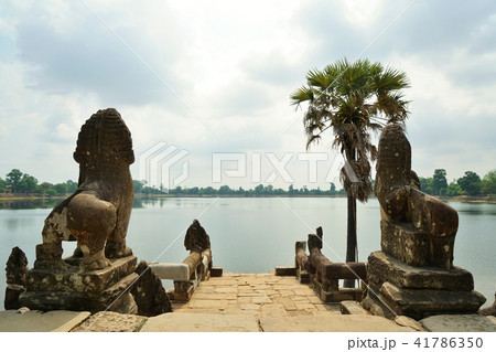 Landscape of Sra Srang in Cambodia 41786350