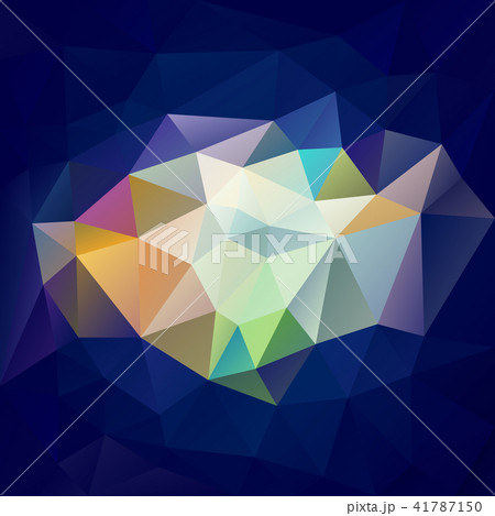 vector polygonal triangle background royal blue 41787150