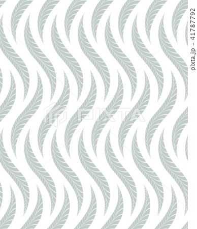 The geometric pattern of leaves. Seamless  41787792