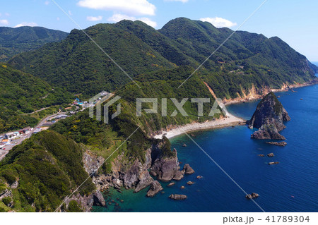 【静岡県・観光名所】烏帽子山・雲見浅間神社 山頂からの眺望 【静岡県・観光名所】烏帽子山・雲見浅間神社 山頂からの眺望 41789304