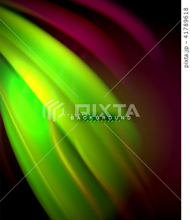 Neon holographic fluid color wave for web, wallpaper, pattern, texture and background Neon holographic fluid color wave for web, wallpaper, pattern, texture and background 41789618