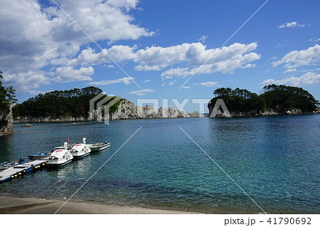 三陸ジオパーク初夏の浄土ヶ浜 41790692