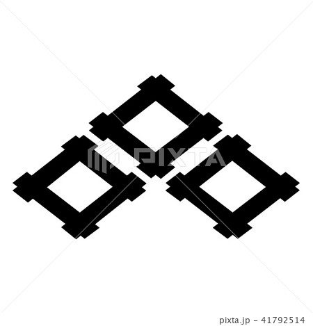 紀三井寺　三つ井桁 41792514