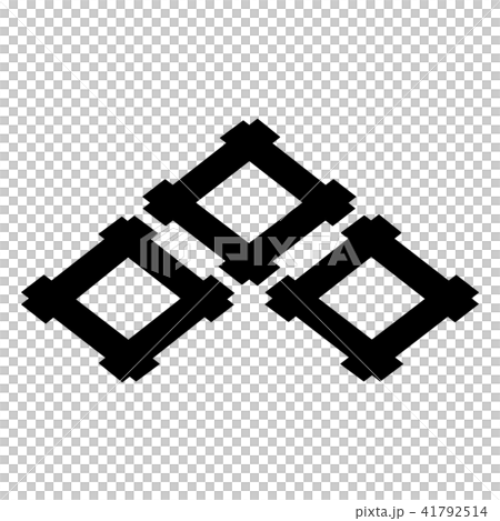 紀三井寺　三つ井桁 41792514