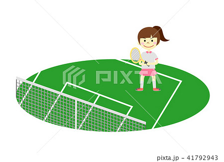 テニス 女の子 テニス 女の子 41792943