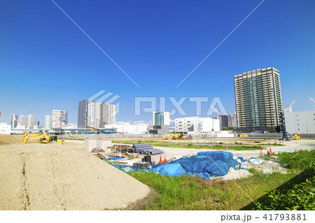 大規模建設現場の予定地 大規模建設現場の予定地 41793881