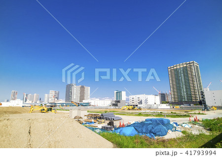 大規模建設現場 41793994