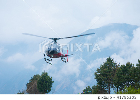 Rescue helicopter for patient from the EBC 41795305